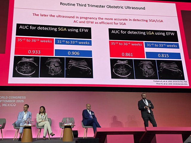 ISUOG 2025: Standardisation de l’évaluation de la croissance fœtale : défis, biais et perspectives